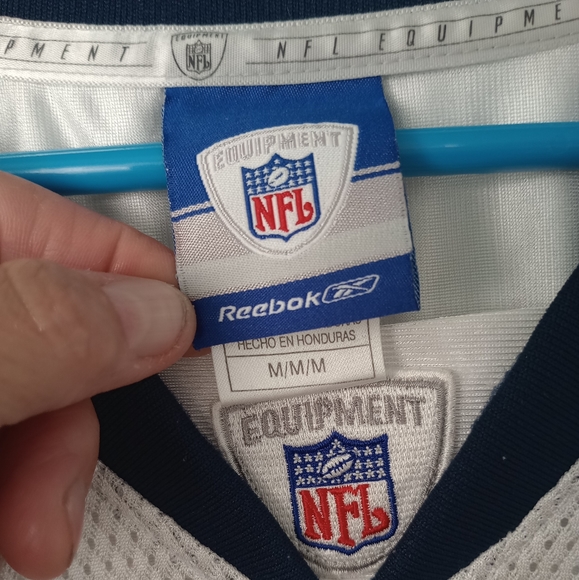 NFL Denver Broncos Al Wilson #56 Reebok White Jersey Men's Medium - Picture 4 of 7